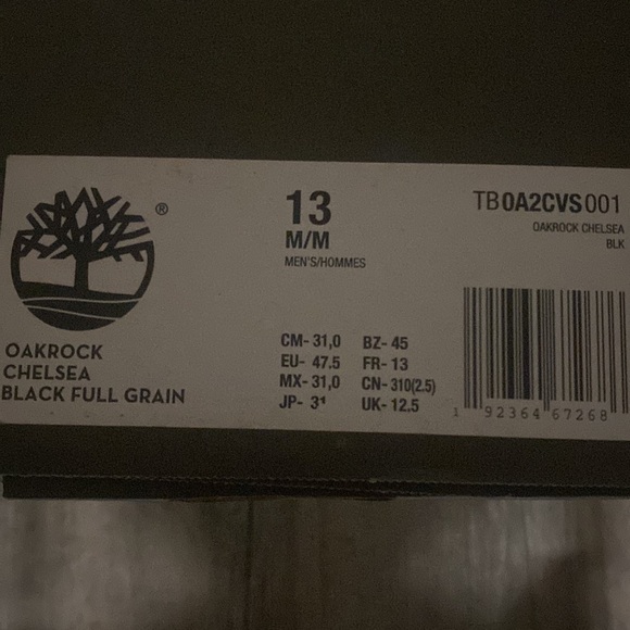 Timberland black Chelsea full grain boots - Picture 6 of 6